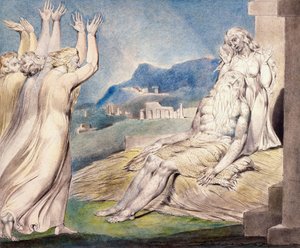 仕事の掛け布団 作： William Blake